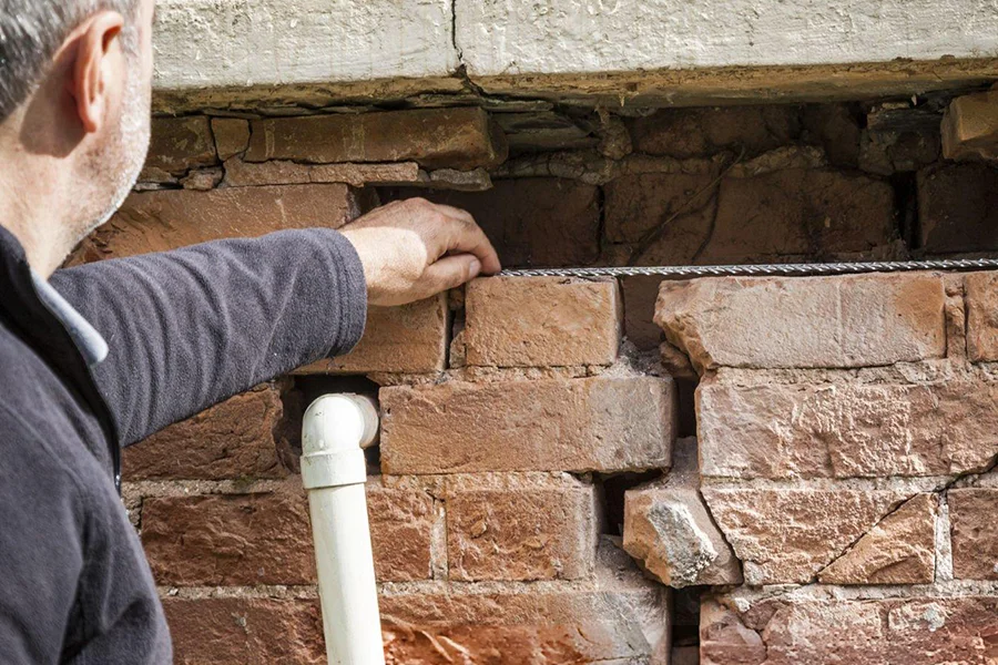 Cracked Wall Structural Repair Arlington VA