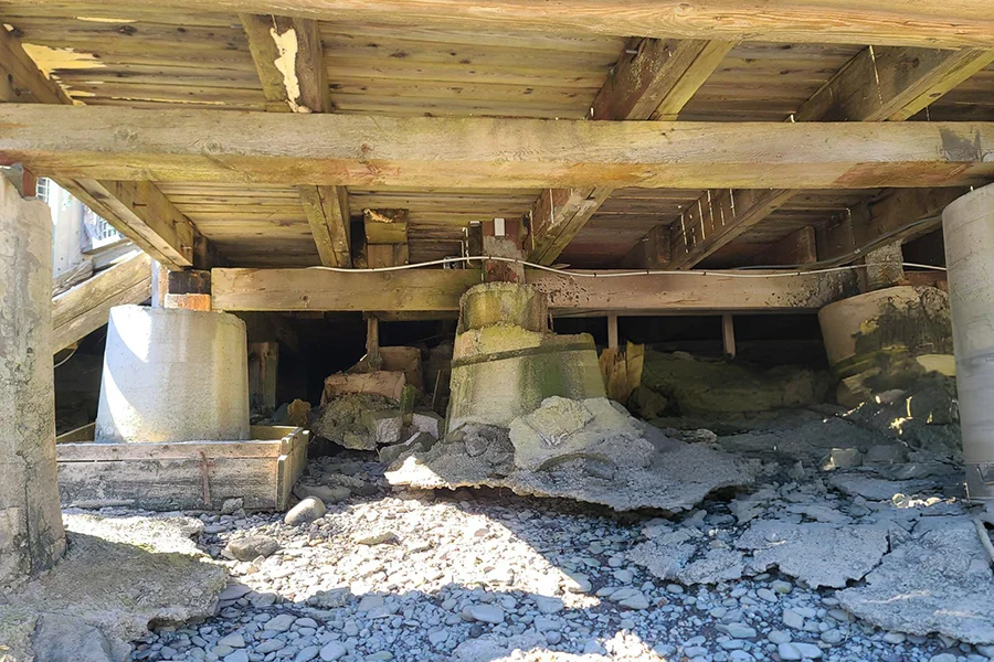 Pier and Beam or Block and Base Foundation Repair Arlington VA